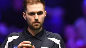 Steven Hallworth eliminates Ricky Walden at the Scottish Open Qualifiers