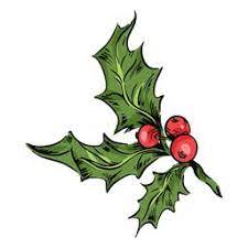 Mistletoe Leaves Illustration Leaves Illustration Christmas Illustration Christmas Drawing