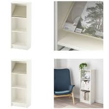 Kami harap bisa memberikan pelayanan produk yang maksimal. Rak Buku Billy Botna Ikea 3 Susun Warna Putih Bahan Plastic Abs Particleboard Shopee Indonesia