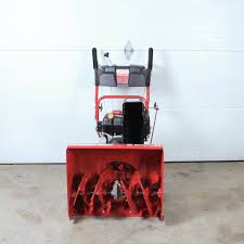 3 move throttle control into the fast position. Troy Bilt Storm 2410 Electric Start Self Propelled Snowblower Ebth