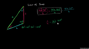 The ends of the wires are 12m apart on the ground with one wire forming an angle of 40° with the ground. Trigonometry Mathematics 3 Math Khan Academy