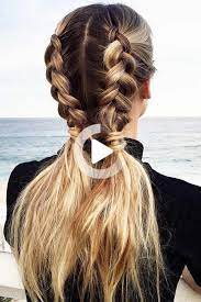 Our Ideas Of Summer Hairstyles Will Save You From Hot Weather Humidity And Frizz We Have Styling Opti Pigtail Hairstyles Medium Hair Styles Long Hair St Braided Hairstyles Easy Medium