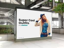 Free Mall Indoor Billboard Digital Ad Mockup Psd In 2020 Billboard Mockup Outdoor Advertising Mockup Mockup Free Psd