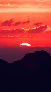 See more ideas about iphone wallpaper, wallpaper, phone wallpaper. Nk19 Canary Island Sunset Sky Mountain Nature Red Wallpaper