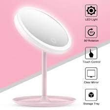 We have the best deals, lowest prices, cheapest stuff, best bargains, largest or biggest discounts. Natural White Led Makeup Backlit Mirror With Light Vanity Foldable Touch Screen Mirror Storage Portable Travel Cosmetic Tool Makeup Mirrors Aliexpress