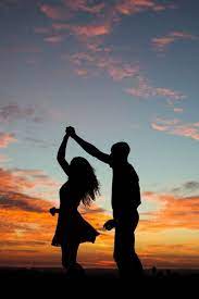Dancing And Twirling Into The Sunset Engagement Photo Photo Couple Photography Goals Pictures