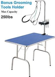 Qaqa 32 Professional Foldable Pet Dog Grooming Table Wit Dog Grooming Pet Dogs Simple Storage
