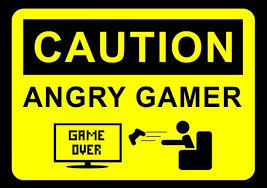 Caution Angry Game Gamer Quotes Gamer Humor