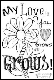 My Love Mothers Day Coloring Pages Love Coloring Pages Printable Valentines Day Cards