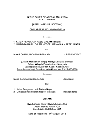 Lembaga hasil dalam negeri malaysia (lhdn; Http Www Hasil Gov My Pdf Pdfam Coa 2013 Maxis Communication Pdf