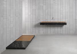 Formas Lineales Y Absolutas Coleccion Piano Di Posa Disenada Por Vittorio Longheu Para Pibamarmi Home Room Design Bathroom Interior Design Bathroom Interior
