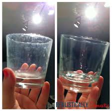 Hard Water Stains On Glassware Realistically Domestic
