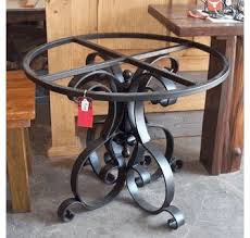 Wrought Iron Dining Table Base Heavy Flat Iron Pedestal Table Base W Scrolls Em 2020 Decoracao De Ferro Decoracao Peculiar Moveis De Metal