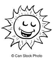 Download the perfect black and white pictures. Sun Smiling Cartoon In Black And White Happy Sun Cartoon Isolated Vector Illustration Editable Design In Black And White Canstock