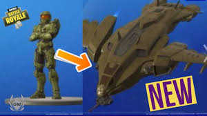 As of this writing, all of these items appear in the master chief section of the store: Master Chief Skin In Fortnite Halo Skins In Fortnite New Halo Master Chief Skin Glider Leaked Youtube