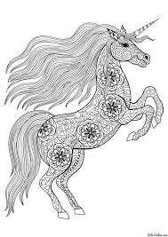 Mandalas De Unicornios Para Colorear