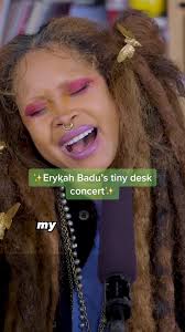 Erica Badu Laser Beam Concert