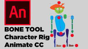 Animate cc is the best official tool if you don't have a better custom tool. Bone Tool Animate Cc Character Rigging Tutorial Youtube Adobe Animate Animation Animation Tutorial