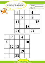 Fill In The Missing Numbers Worksheets Check Out This Set Of Counting Worksheets Which Helps Kids Prac Number Worksheets Preschool Math Worksheets Worksheets