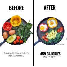 Daily Nutritional Facts C On Instagram Before After 5 Ingredients Recipe Below Share It With Receitas Vegetarianas Receitas Refeicoes Saudaveis