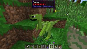 Minecraft life as a dinosaur mod / morph in to a dinosaur and eat flesh !! Minecraft Dinosaur Dimension Mod 2021 Download