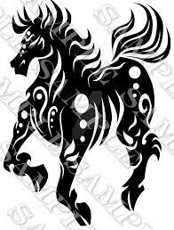 Year Of The Horse Horse Tattoo Year Of The Horse Embroidery Horse