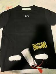 Off White Regular Size Xs T Shirts For Men For Sale Ebay