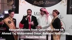 Qatar duty free offers its customers an opportunity to win one million dollars, luxury cars or bikes by purchasing raffle tickets. Qatar Duty Free Youtube