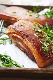 This easy roasted pork shoulder has a crunchy exterior & a tender, succulent interior! Crispy Instant Pot Pork Belly Keto Paleo Whole 30