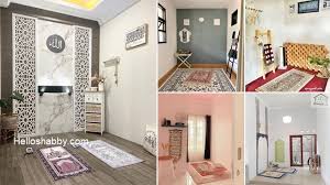 Desain rumah ini berdiri di atas lahan berukuran 10 x 35 meter. Ibadah Semakin Nyaman Dengan Desain Mushola Di Dalam Rumah Helloshabby Com Interior And Exterior Solutions