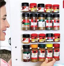 Clip N Store 4 Set Spice Organizer Spice Rack Storage Spice Rack Organiser Spice Organization