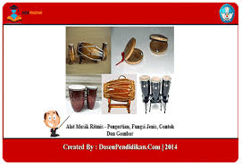 Salah satu alat musik ritmis modern yang merupakan pengembangan dari alat musik pukul tradisional adalah drum. 17 Contoh Alat Musik Ritmis Pengertian Fungsi Jenis Gambar