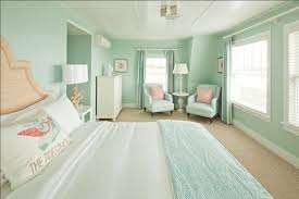 Tides Beach Club Contemporary Cottage Style Bedroom Features Seafoam Gree Green Bedroom Walls Seafoam Green Bedroom Mint Green Bedroom