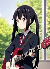 Azusa Nakano (K-ON!) LoRA - 1 | Stable Diffusion LoRA | Civitai