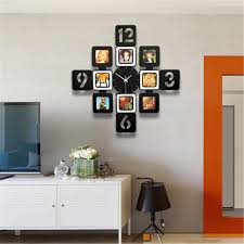 Time spent with family is worth every second! Buy Black Family Photo Frame Wall Clock Hanging Picture Collage Display Home Art Decor At Affordable Prices Free Shipping Real Reviews With Photos Joom