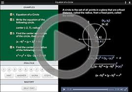 Demonstrates how to complete the square to find the center and radius of a circle. Completing The Square Circle Equations