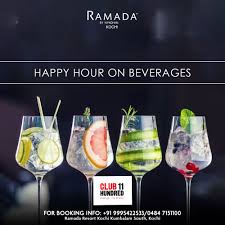 Welcome The Spring With Your Friends Over A Couple Of Brews If Your Idea Of Unwinding Is Over A Couple Of Chilled Pints Com In 2020 Happy Hour Deals Ramada Beverages