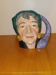 Royal Doulton D6497 Fortune Teller Toby Jug Mug 7 Inches Tall Made In  England Historical Collectible Figurine