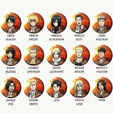 A subreddit for fans of the anime/manga attack on titan (known as shingeki no kyojin in japan), by hajime isayama. Attack On Titan Button Select Choice Shingeki No Kyojin Anime Aot Snk Ebay