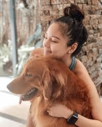 When the world around me is going crazy and im losing faith in humanity. I  just have to take one look at my dog to know that good still exists.” ❤️  never