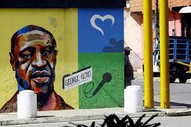 George Floyd murals around the world