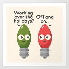 Happy Holidays Christmas Puns Whimsical Christmas Funny Christmas Cards