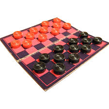 Cute Miniature My Merry Dolly S Checker Board And Checkers Checkers Miniatures Barbie Toys