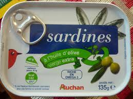 Sardines A L Huile D Olive Vierge Extra Lot De 2 Boites Auchan 2 X 135 G