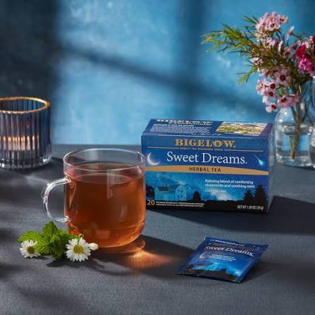 Sweet Dreams Herbal Tea - Case of 6 boxes- total of 120 tea bags – Bigelow  Tea