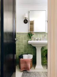 vintage green bathroom  patticake wagner