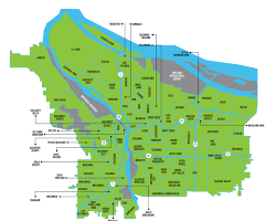 Image of Portland, Oregon neighborhoods