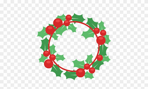 Christmas Wreath Svg Scrapbook Cut File Cute Clipart Christmas Wreath Svg Free Transparent Png Clipart Images Download
