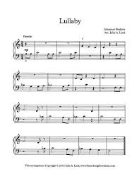 Brahms Lullaby Free Sheet Music To Print Piano Sheet Music Easy Piano Sheet Music Easy Piano