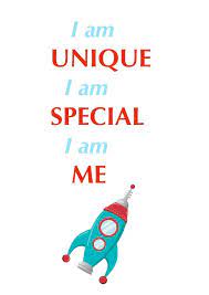 Rocket Ship Kid S Affirmation I Am Unique For By Lalaladesigns 12 00 Frases Positivas Frases Motivadoras Pensamientos Positivos